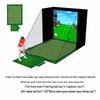 ZOCO Golf Simulator Hitting Screen CN plug (adapter included)