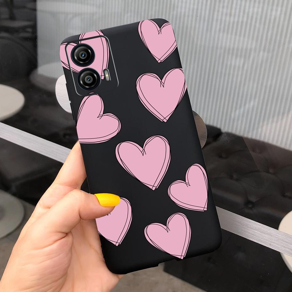 Phone Case For Motorola Moto G53 G73 5G 2022 Beautiful Flower Pattern Soft Silicon Cases For MOTO G73 MotoG53 XT2335