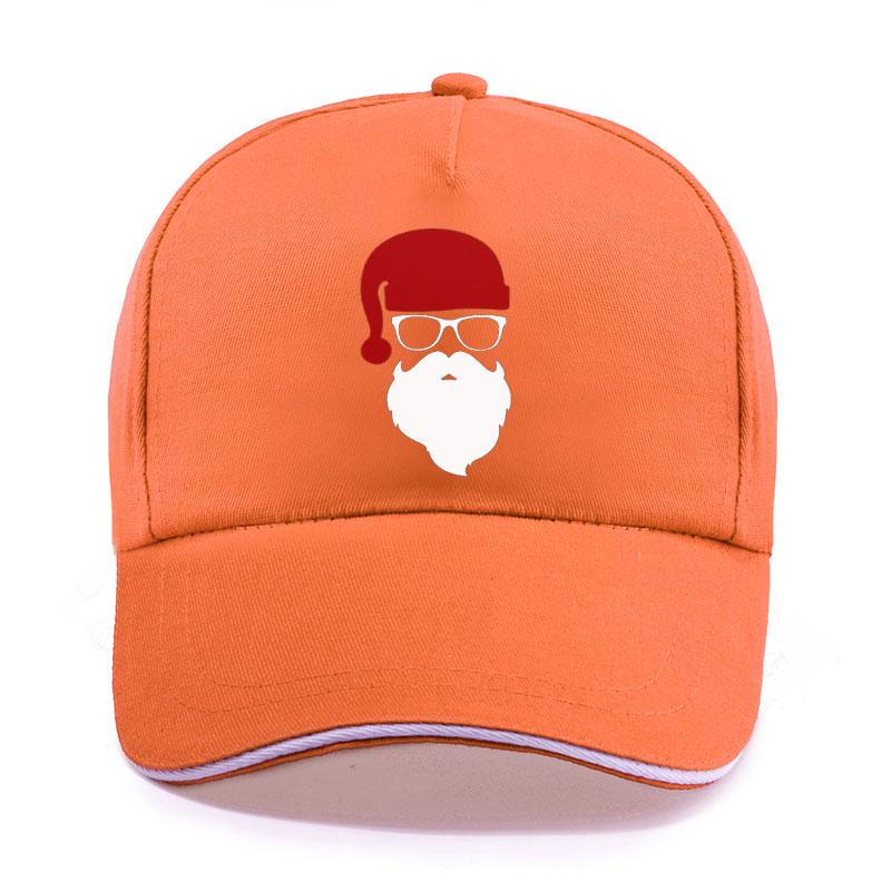 New Santa Father Christmas Festive Custom Funny Baseball Cap Unisex Women Unisex Cotton Hat Snapback Hats Trucker Caps SunHats