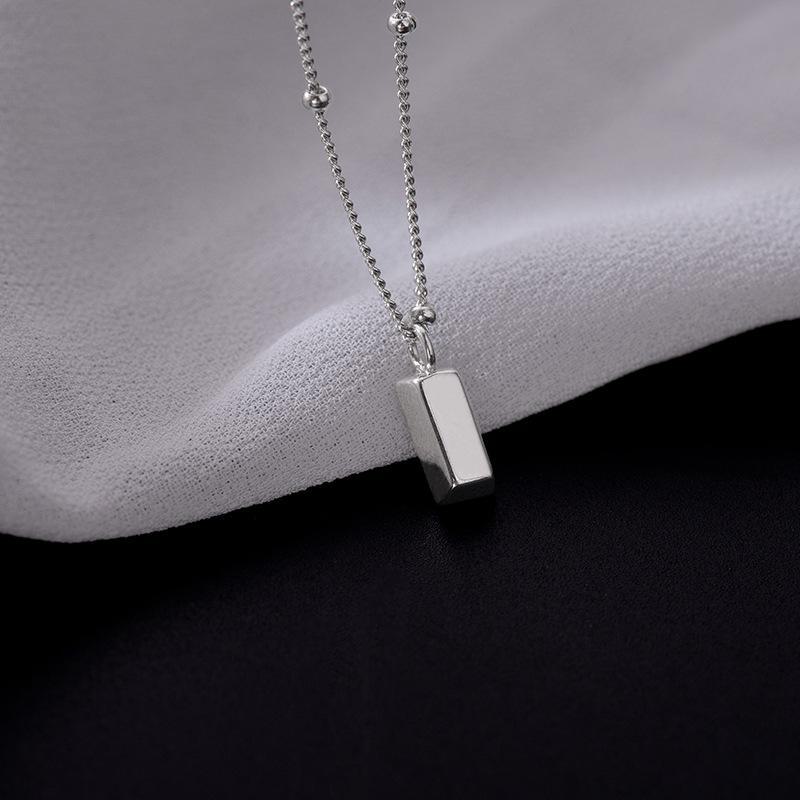 

Ожерелье из слитка серебра и золота Banyan Tree S925: Модная роскошная цепочка на ключицу для женщин 2023 года NS874 белого золота