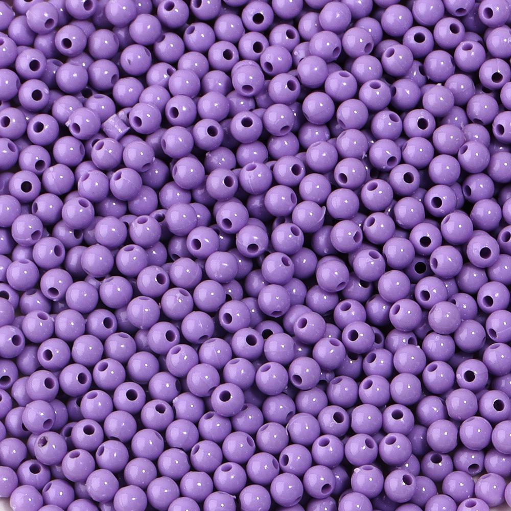 Colorful 4mm Acrylic Round Seed Beads for DIY Jewelry, Bracelets, and Necklaces