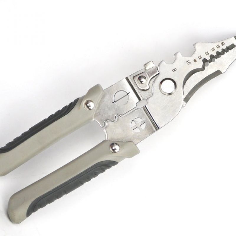 

Клещи для зачистки и обжима проводов Многофункциональные щипцы для зачистки колец Электрик Инструменты для зачистки сетевого кабеля