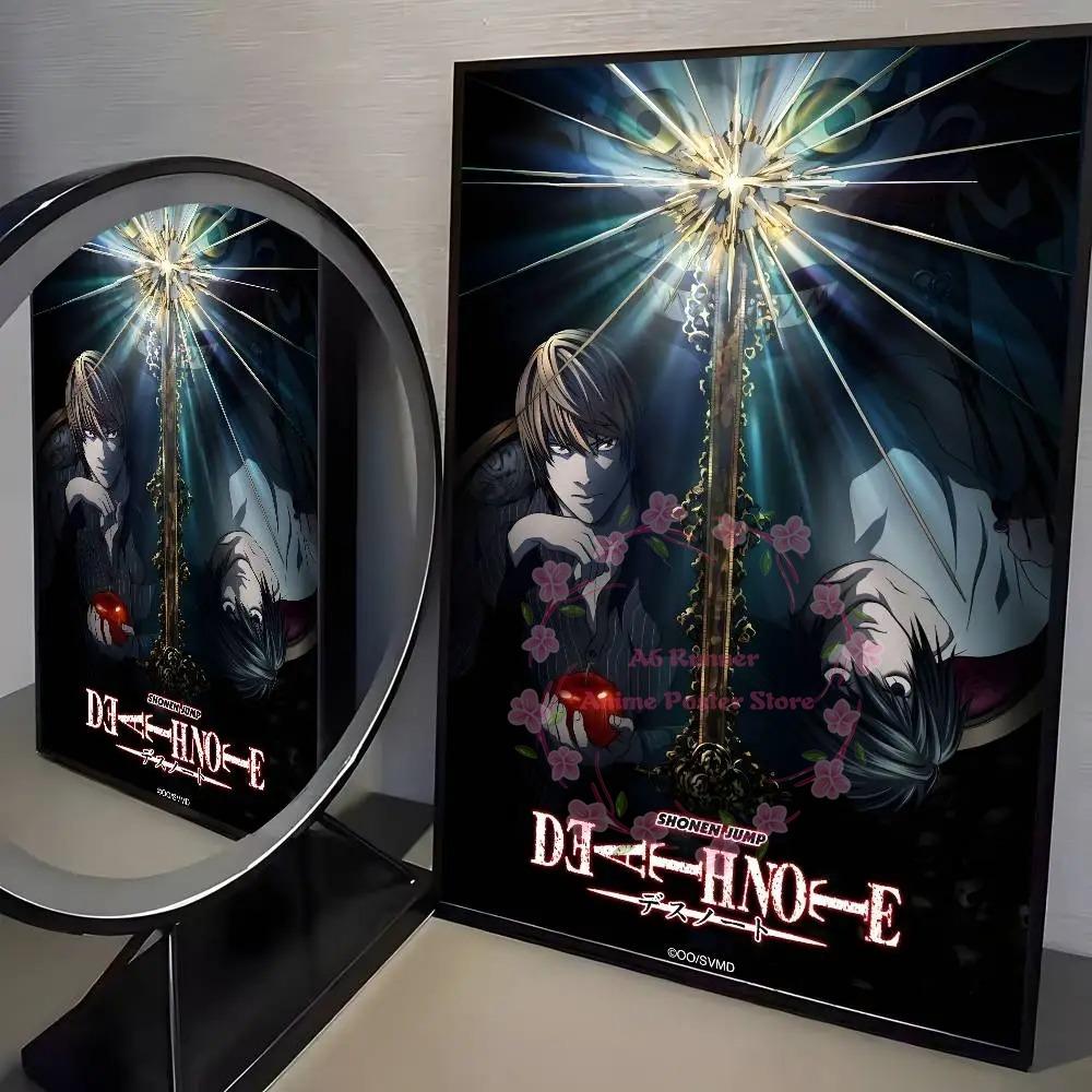 Death Anime Note Dn L Classic Vintage Poster Art Hd Canvas Advanced Aesthetic Printing Paper Wall Art For Living Room Home Decor