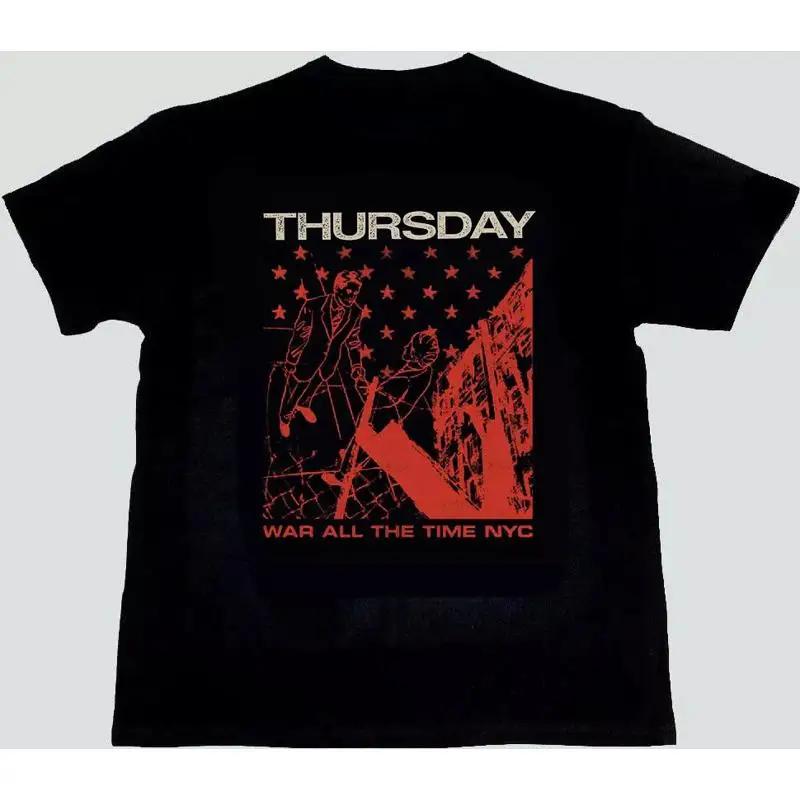 Hot Thursday Band Black T Shirt Cotton RD08