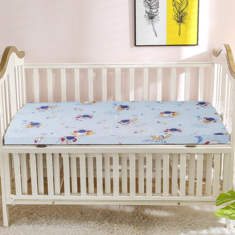Pure Cotton Cartoon Crib Mattress Cover & Bedspread for Babies