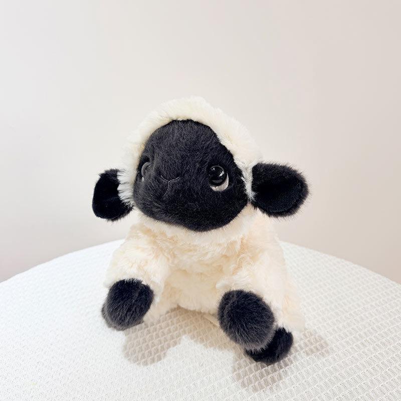 Cute Black-faced Goat Plush Toy Animal Home Decoration High-quality Comfortable Toys Children s Birthday Gift Companion Gift