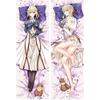 60x180cm Anime Violet Evergarden Dakimakura Kılıfı Yastık Kılıfları Gerçek Boyutlu Vücut Sarma Yastık Kılıfı Manga Otaku