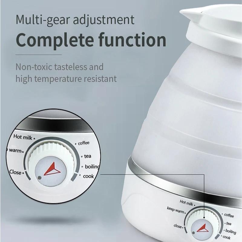 For Foldable  Kettle  Appliances Portable Travel Kettle Keep Warm Adjustable Temperature Kettle