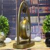 Franklin Murphy Aluminium Table Clock Desk Decor, Timeless Elegance  Unique Gift for Him or Her.