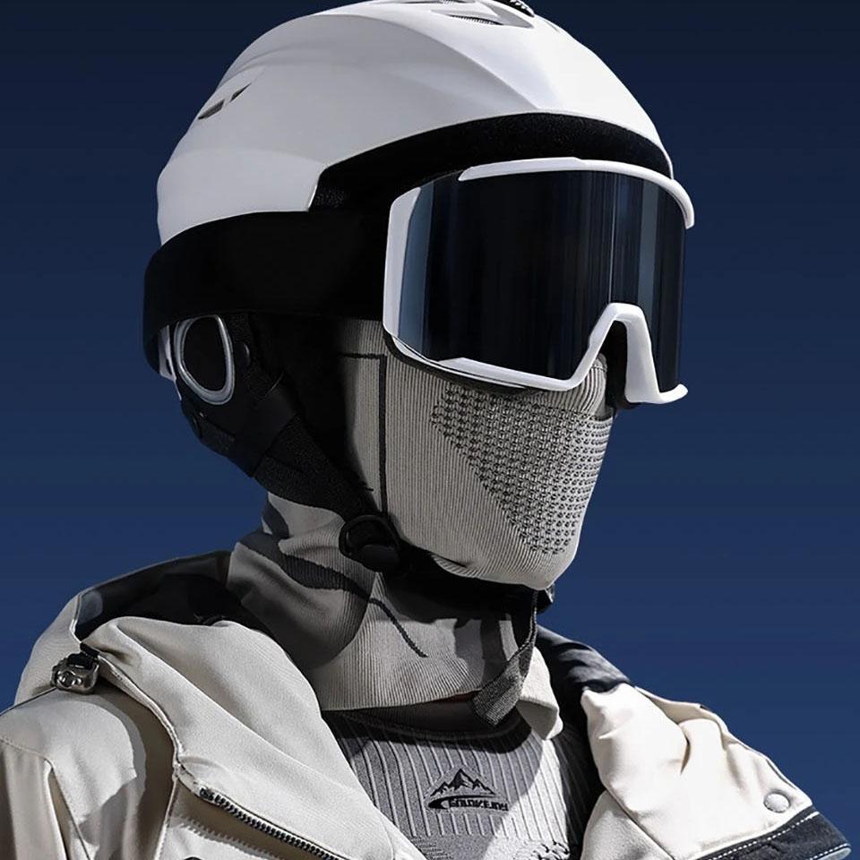 Gtubike Motorcycle Balaclava Face Cover Winter Ski Windproof Mask High Stretchy Helmet Hood Cold Weather Cycling Bike Scarf