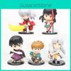 Urocza Kolekcja Figurek Chibi Inuyasha PVC Topper na Tort Zestaw Ślepych Pudełek 8-10 cm