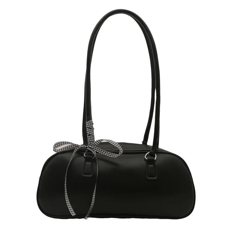 Modern Minimalist Large Capacity Shoulder Bag Fashion Forward Pu Material Everyday Use