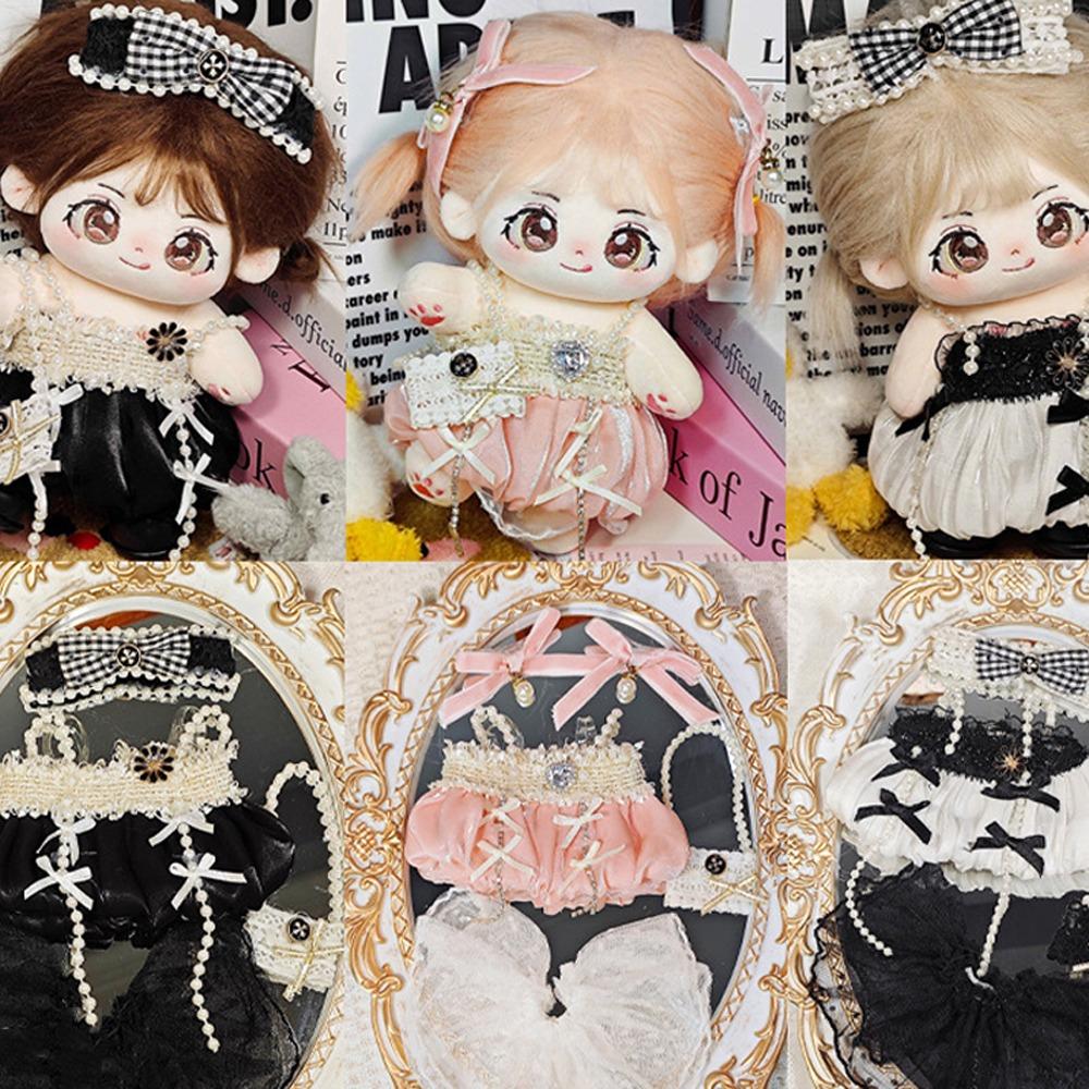 1 Set Lolita Dress Cotton Doll's Clothes Skirt No Attribute Doll Clothes  20cm Cotton Doll