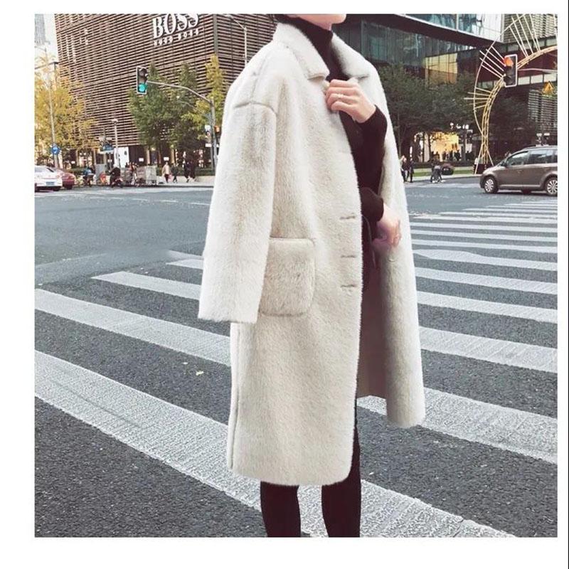 mid length fleece coat