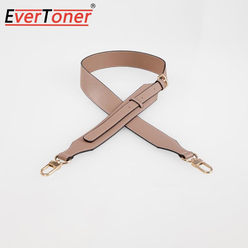 EverToner Fashion Leather Bag Straps Long Adjustable Leather Bag Strap Replacing Underarm Shoulder Straps Bag Accessory
