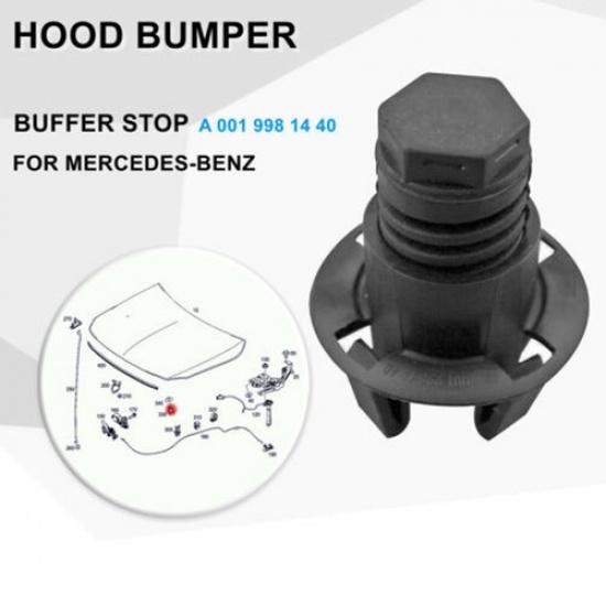 Interior Clips Cushion Buffer Hood Replacement Rubber Stop A0019981440