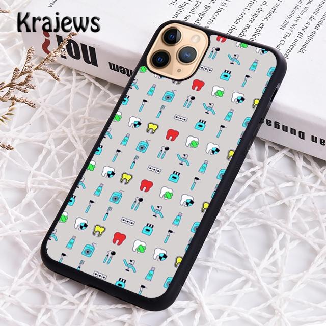 Krajews Dental Definitions Tooth Soft Phone Case Cover For iPhone 14 SE 6s 7 8 Plus XR XS 11 12 13 Pro Max Samsung S21 S22ultra