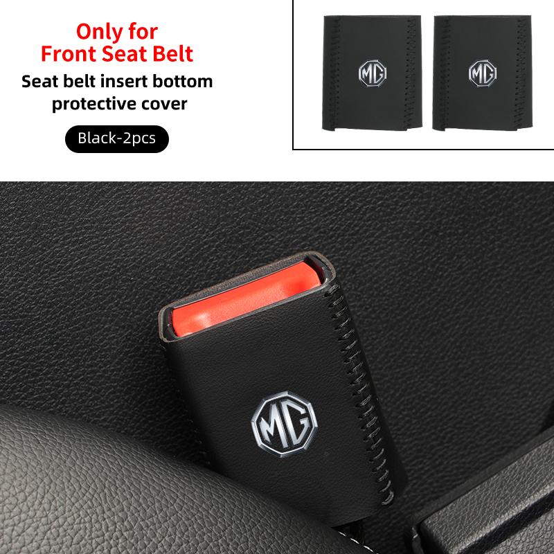 Auto Seatbelt Buckle Cover Car Accessories For MG Morris Garages 6 3 5 7 TF ZR ZS HS GS GT Hector RX5 RX8 350 550 Gundam
