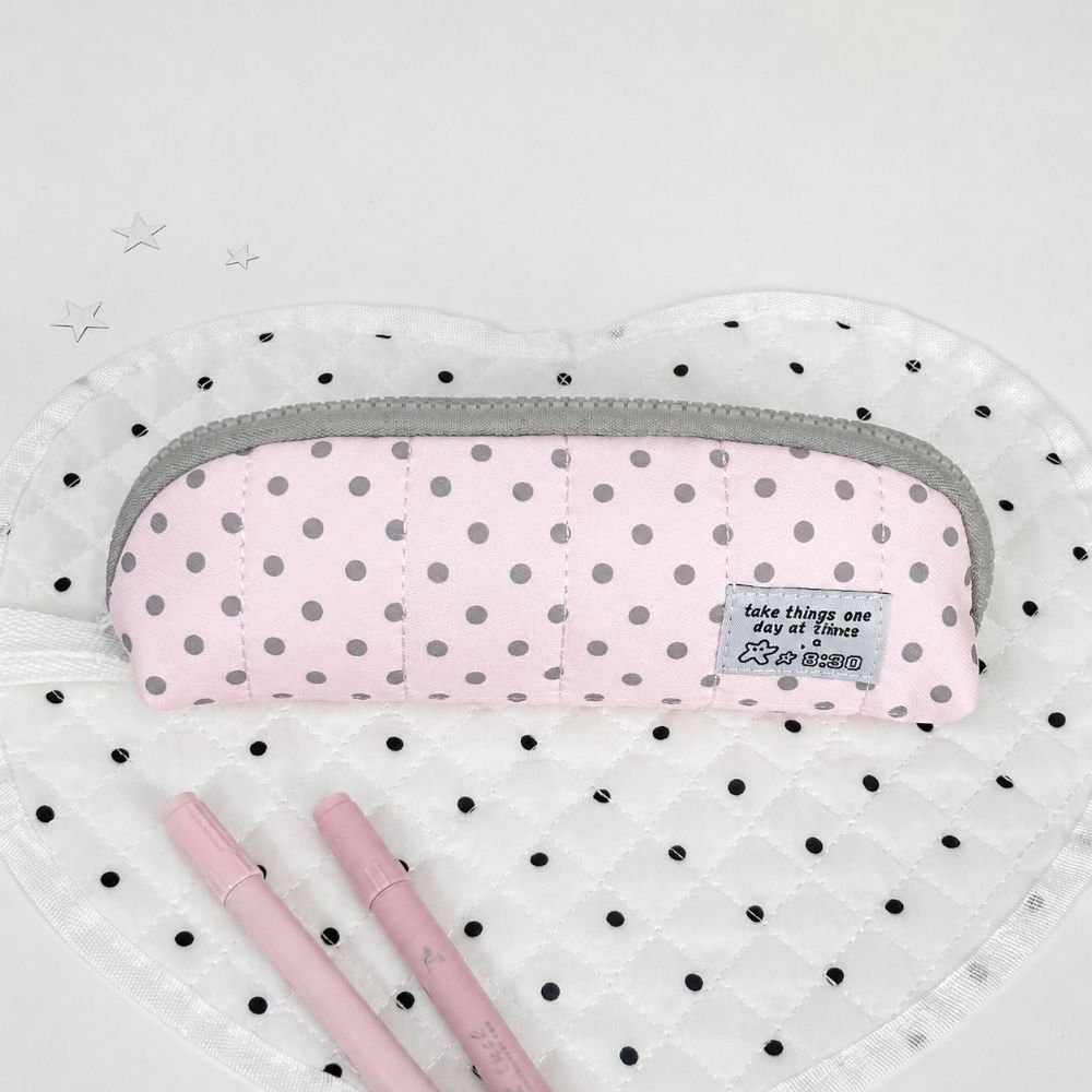 Polka Dot Pen Bag Korean Style Stationery Bag INS Pencil Pouch  Back To School Gift