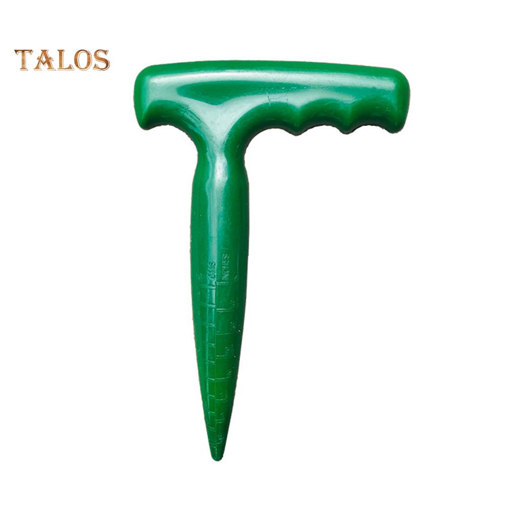 Garden Plastic Hole Puncher Gardening Flower Planting Weeding Digging Se Edling Tool