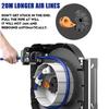 Automotive Air Hose Reel Irrigation Tube Pneumatic Hose Pu Yarn Clamping Tube Automatic Retractable Reel Drum Hose