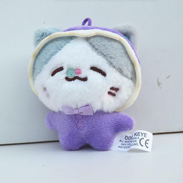 10cm Idol Soft Plush Keychain Jisung Chenle Renjun Cute Doll Fan Gift Bag Pendant Collection Keyring