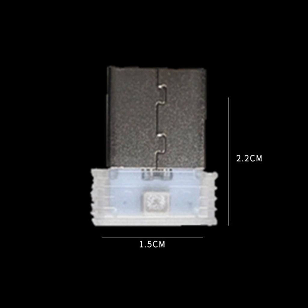 Lumină ambientală USB Lumină de noapte LED Fără modificare Lumină atmosferă auto Decorare interior mașină