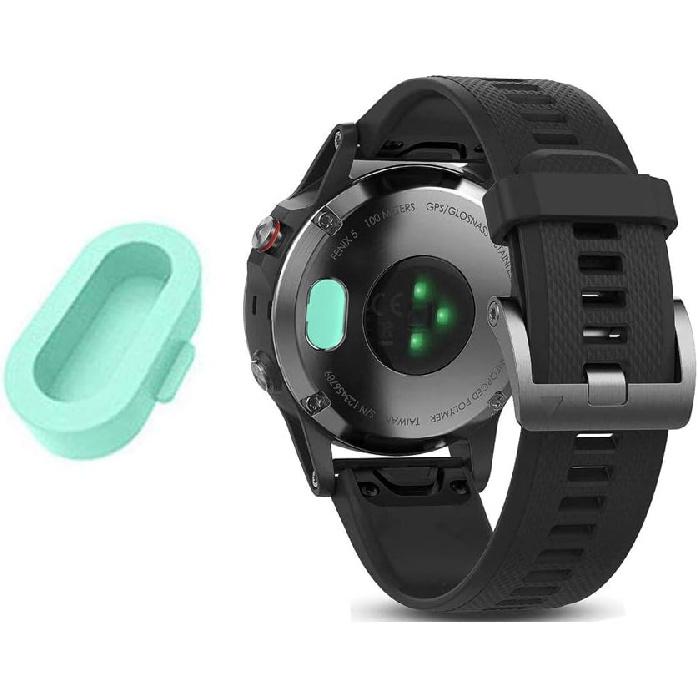 20 Pcs Colorful Charger Port Protectors Compatible with Fenix 6X 6S 65 5S 5X Plus Garmin Vivoactive 4 4s 3 Music Forerunner 935 Approach S60 Quatix5