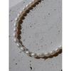 Moor Pearl Necklace Silver Freshwater Pearl Necklace (Silver 925)