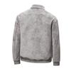Trendy Men's Plus Size Retro Leather Jacket - Spring/Autumn Casual Lapel