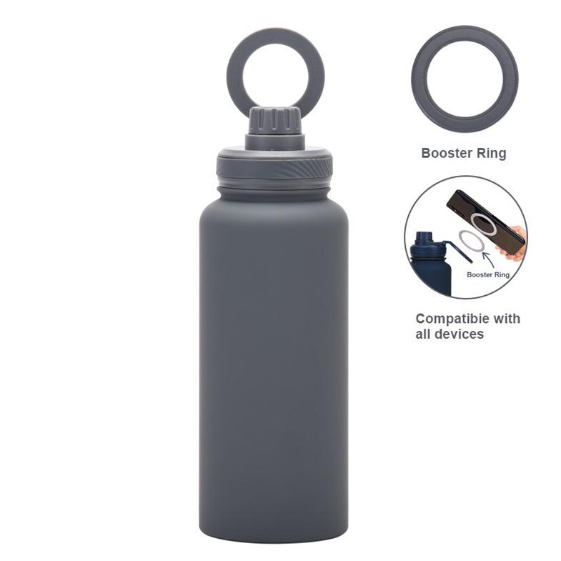 Magnetic Lid Sports Water Bottle