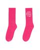 ANTI SOCIAL SOCIAL CLUB Solid Color Socks Magenta Pink