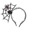 Spider Witch Halloween Party Hair Hoop Flowers Ghost Festival Headpiece  Kids Children Adult