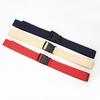 Men'S And Women'S Canvas Belts, Leisure Sports No Metal Plastic Buckle Belts, Outdoor Military Training Belts Belts