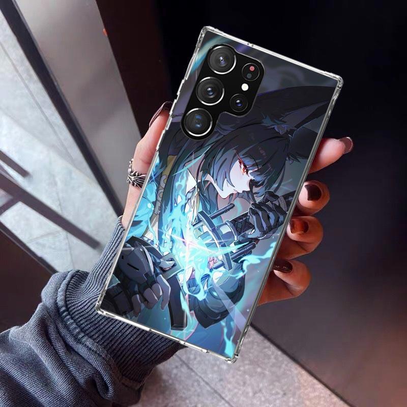 Zenless Zone Zero Hoshimi Miyabi Phone Case For Samsung Galaxy S26 S25 Edge S24 S23 Ultra S22 Plus S21 S20 FE Soft TPU Back Cove