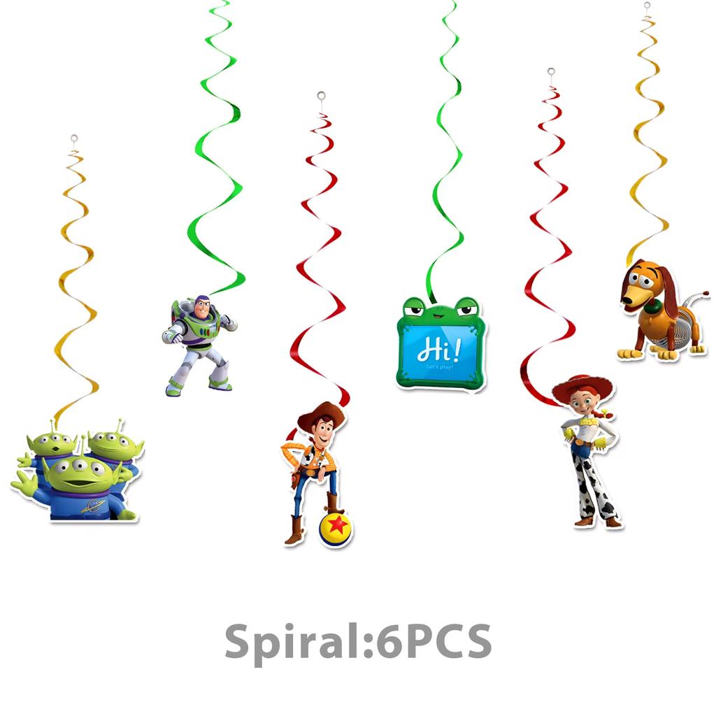 Toy Story Birthday Party Decoration Tableware Set for Baby Shower Or Any Celebration Includes Cups Plates Balloons - Christmas D
