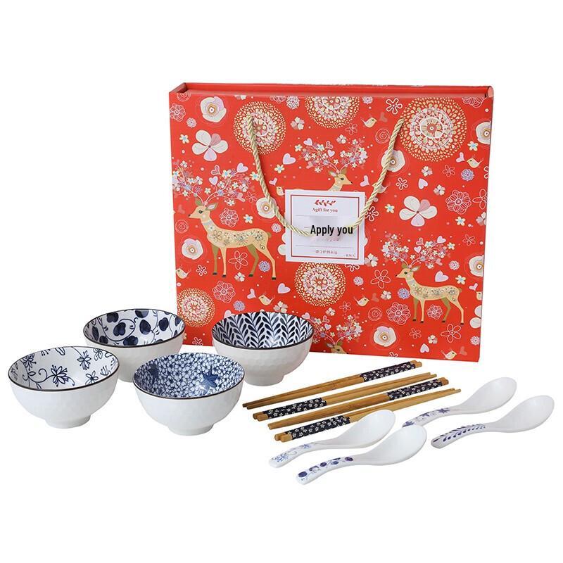 Deer Love Ceramic Dinnerware Gift Set