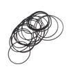 Rubber Drive Belts for  and Video Players 20pcs Set Sturdy and Stable Mixed Size 75-100mm Width 1.2mm