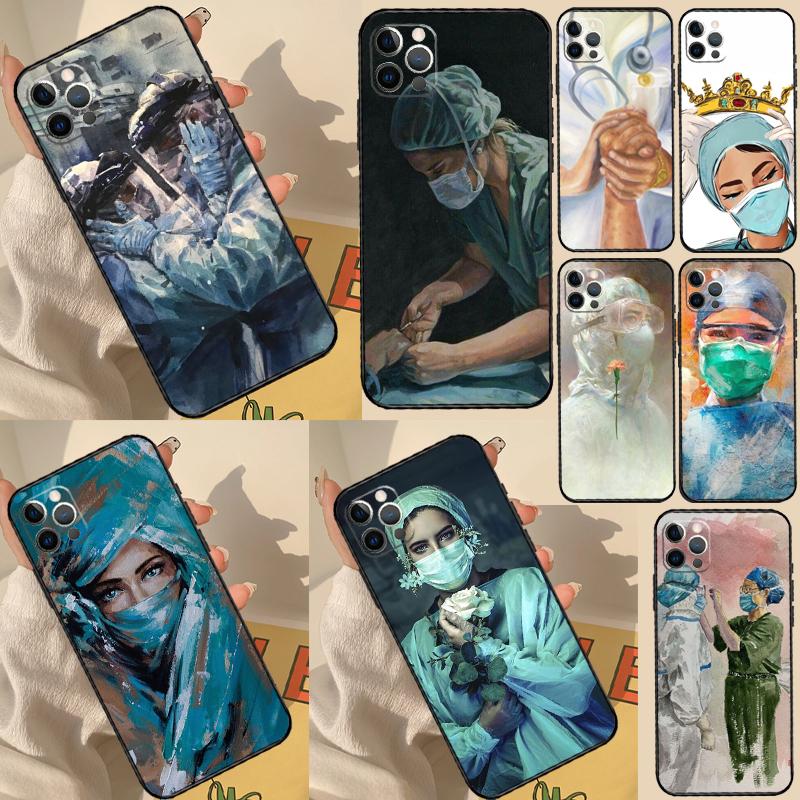 Medicine Doctor Nurse For Huawei Nova Y70 Y90 Y60 Y72 Y73 Y61 Y91 7i 8i 11i 12i 12s 9 10 SE P20 P30 P40 Lite Case
