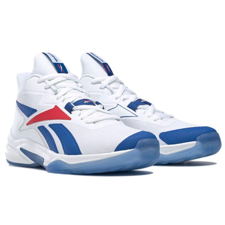 Reebok More Buckets White Vector Blue Red Men Sneakers Footwear-White Vector-Red GY5472