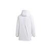 Adidas Full-Length Zip-Up Mid-Long Multi-Pocket 600 Fill Power Duck Down Jacket Unisex Outerwear White GN9838