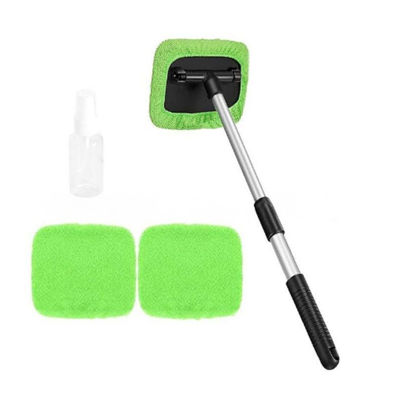 Telescopic Car Windshield Cleaning and Defogging Brush Set