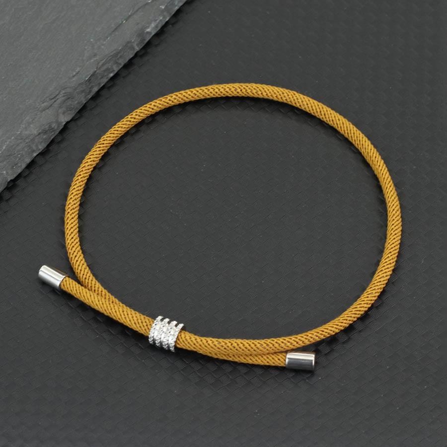 Elegante Braccialetto in Corda Sottile Grado A 3mm Uomo Donna Acciaio Inossidabile Inossidabile Charms Filo Rosso Portafortuna Braccialetto Braccialetto dell'Amicizia Regalo