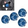 4Pcs Aluminum Alloy Wheel Lock Nuts for ARRMA 1/5 Kraton 8S RC Car For RC Crawler