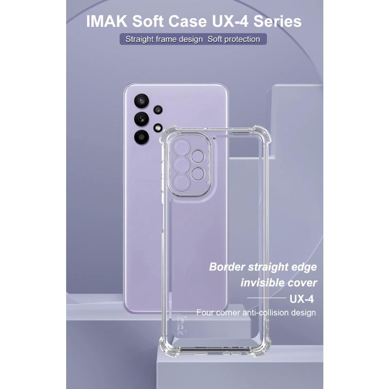 Für Samsung Galaxy A32 5G Handyhülle IMAK UX-4 Stoßfeste Softcase
