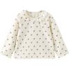 TONGTAI Baby Girls' Ruffle Collar Long Sleeve T-Shirt