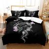 Animal Yinuoda Snake Bedding Set Single Twin Full Queen King Size Bed Set Aldult Kid Bedroom Duvetcover Sets Anime Bed