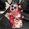 HSR Himeko Pink Translucent Mobile Phone Case for iPhone 17 16 15 14 13 12 11 X XR XS Air Pro Max Plus Colorful Cover