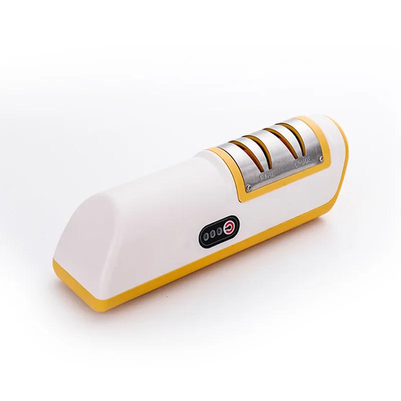 1pc Electric Knife Sharpener Multifunctional Automatic Professional 4 Gears Kitchen Electric Knife Sharpener Kitchen Accessories