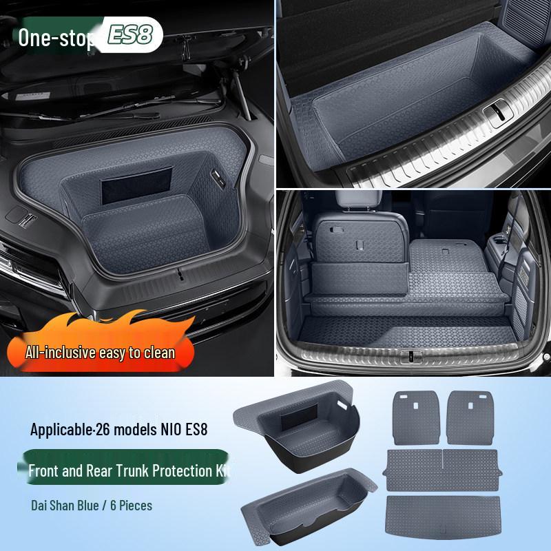 Compatible with 26 Models: Nio ES8 Third Generation Frunk Storage Mat Organizer - Car Interior Decor Accessory